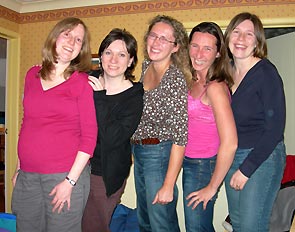 Bethan, Michyla, Helen, Ali & Mary