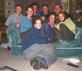 Darren, Cathy, Jamie, Roz, James, Celia, Gareth, Charley