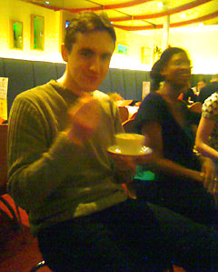 Craig's leaving party - Craig & Ima