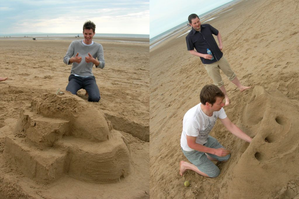 sandcastles