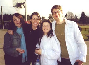 Helen, Cathy, Sarah and Chris