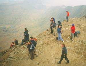 Top of Snowdon